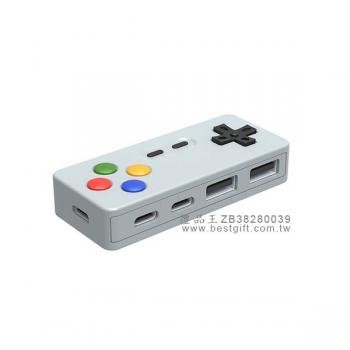 遊戲造型四合一HUB轉接器